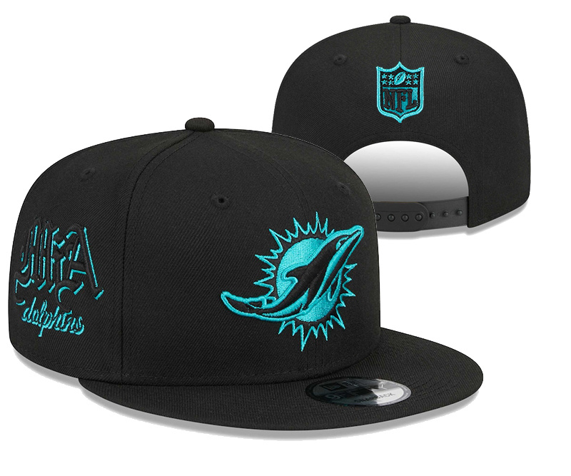 Miami Dolphins Stitched Snapback Hats 0120